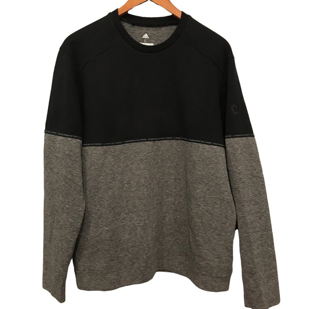 Adidas Men's Golf Adicross Long Sleeve Crewneck Sweatshirt Size Large